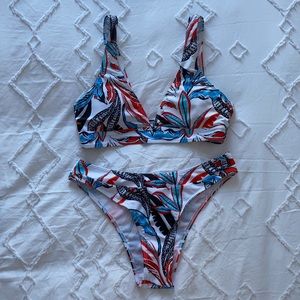 floral bikini